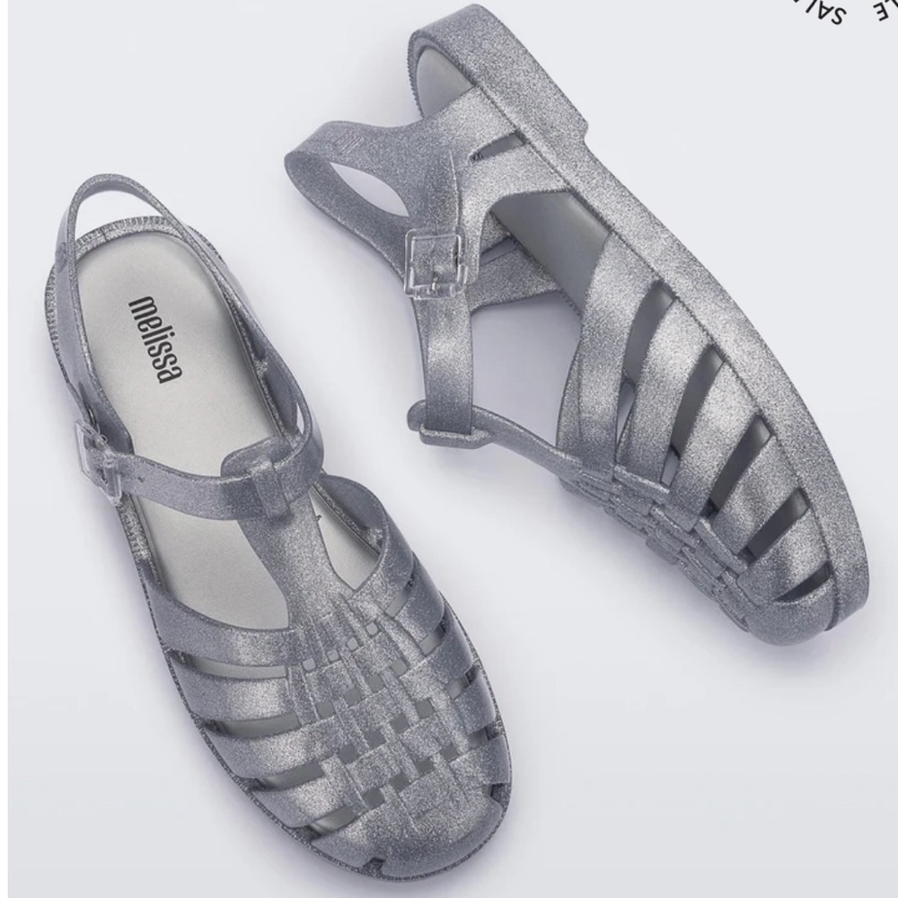 Melissa Silver Women's Sandals